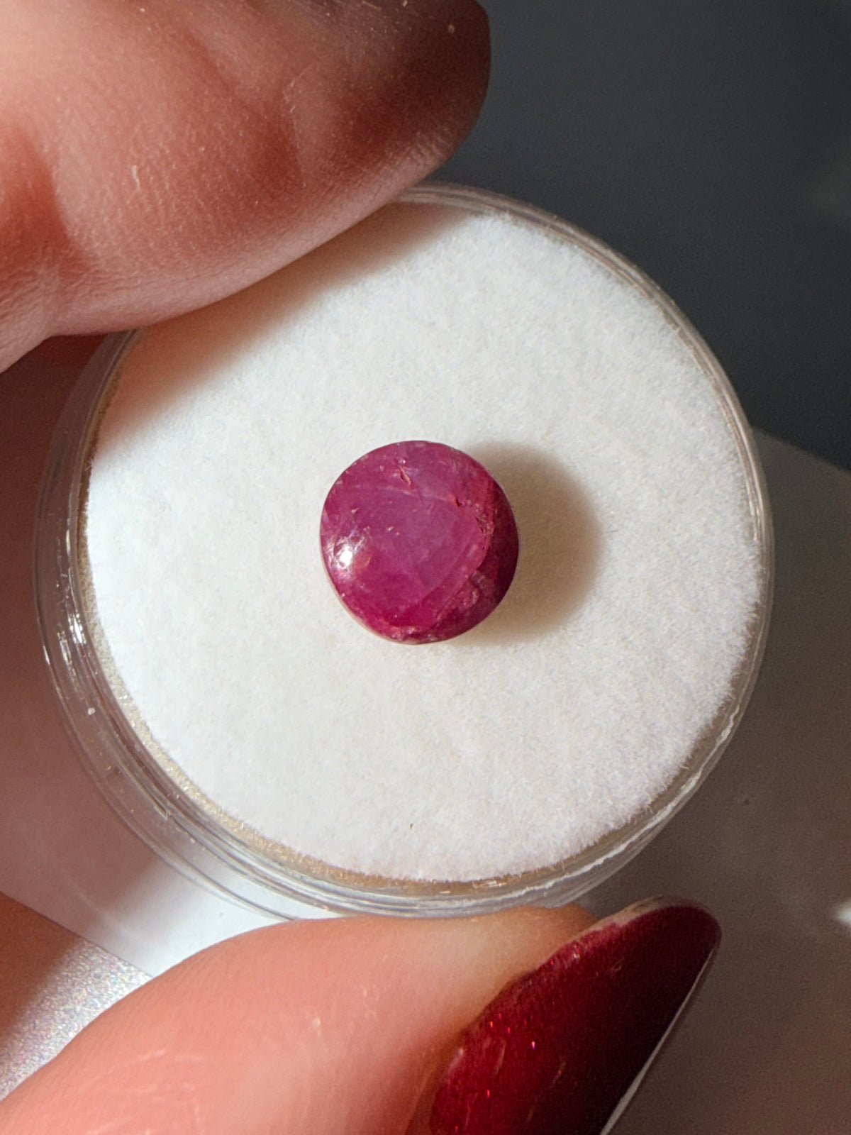 Ruby Star 7.3 × 7.2mm 2.64ct