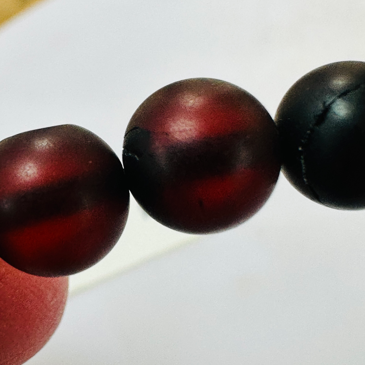 New Amber stretchy bracelet matt 2 colours image 1