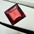 GARNET SQUARE 6MM   1.35CTS RED image 0