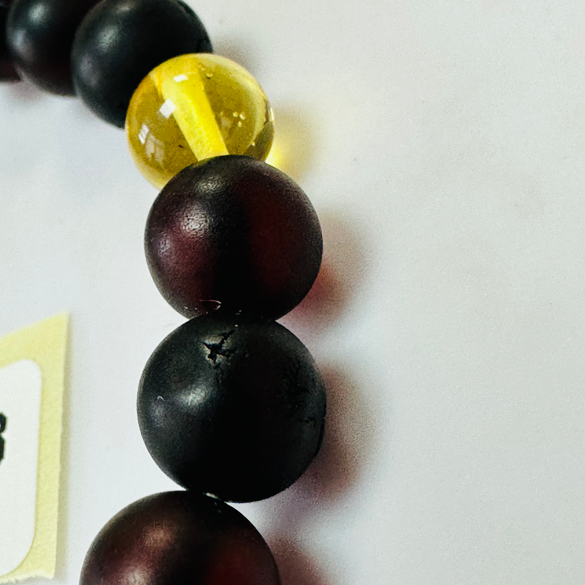 New Amber stretchy bracelet matt 2 colours image 5