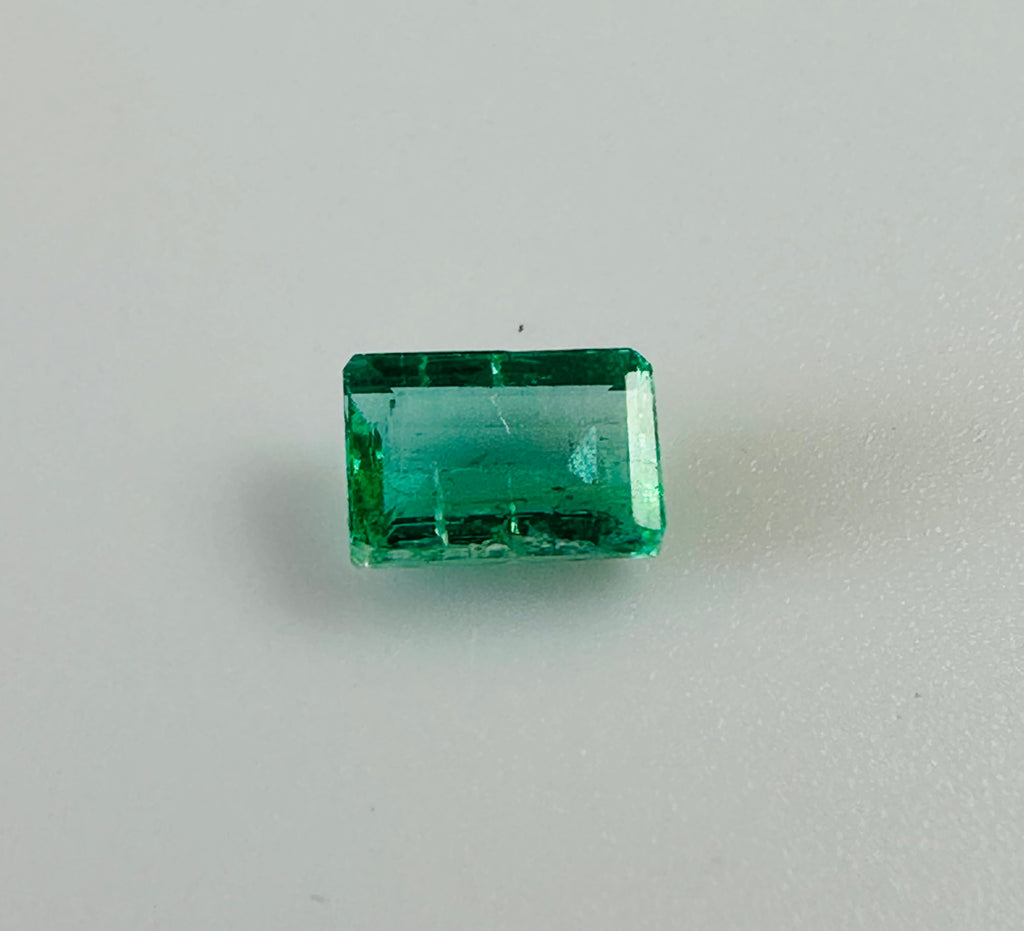 EMERALD OCTAGON 6MM X  4MM  0.63CTS image 0