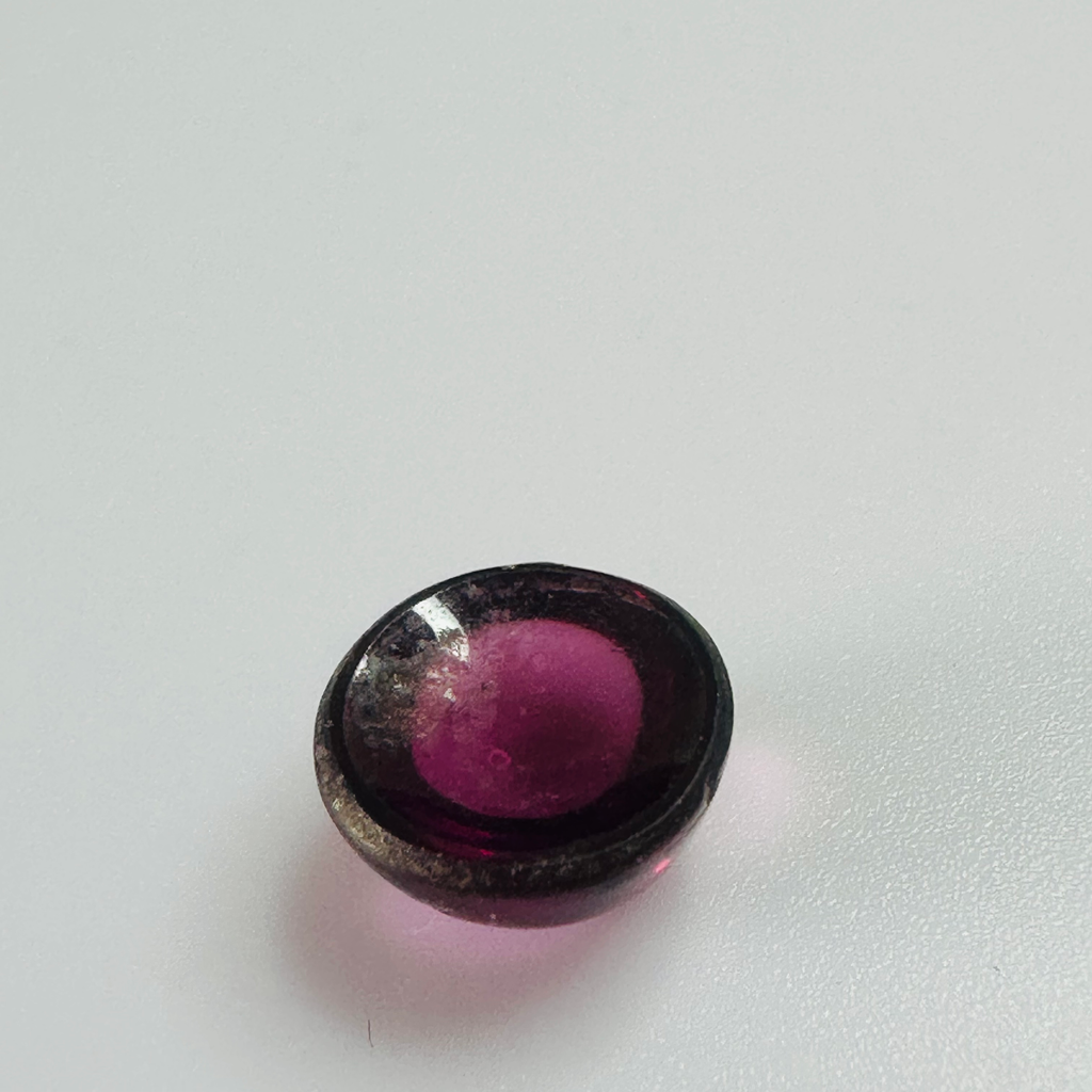 GARNET ROUND CAB 9.2MM  4.15CTS image 3