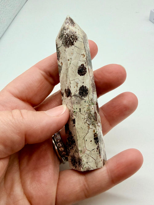 Cherry Blossom Jasper Tower 9.5cm image 0