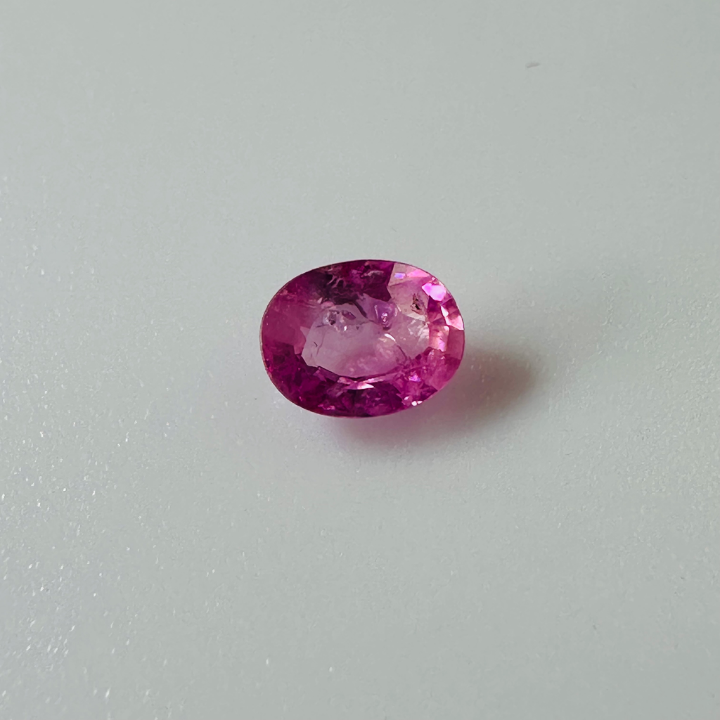 PINK SAPPHIRE OVAL 4.3MMX3.3MM 0.27 CTS image 0