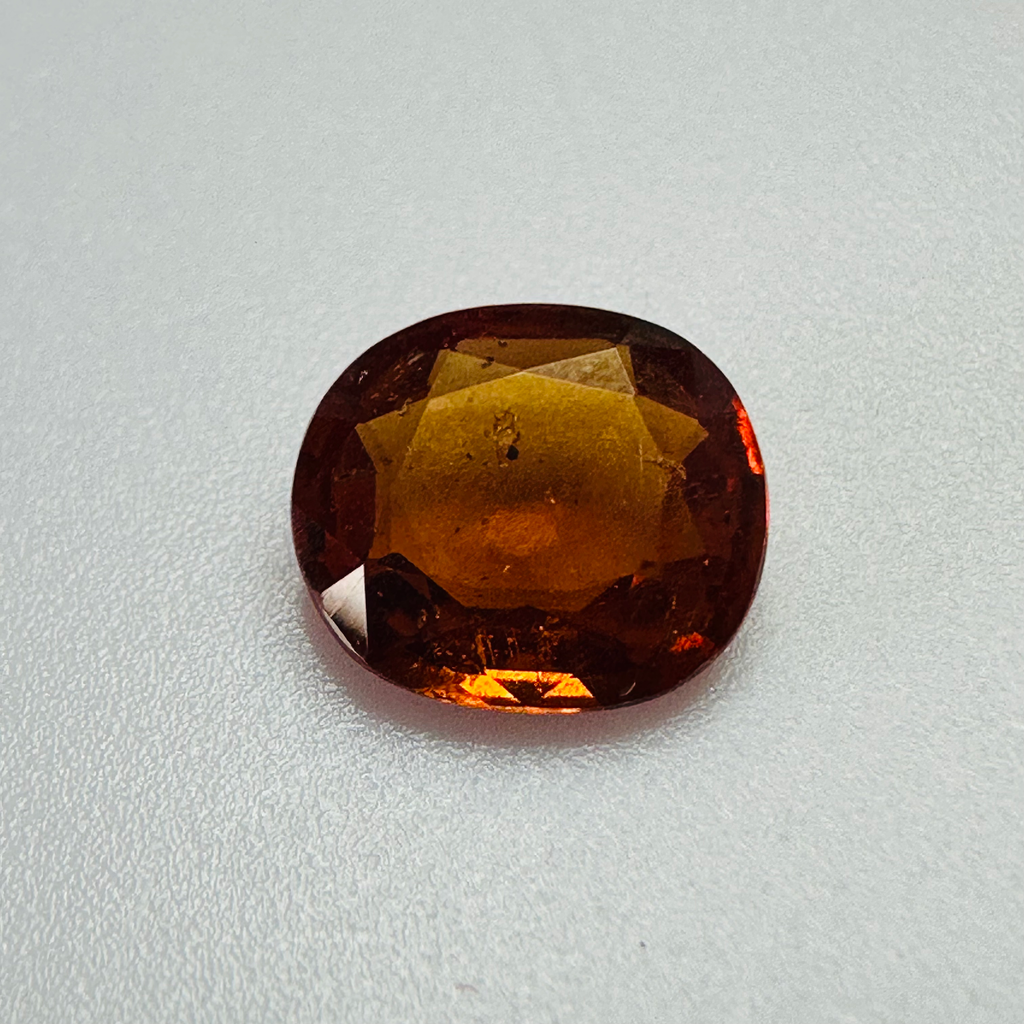 GARNET HESSONITE 8.6MM X 7.8MM 1.87CTS image 7