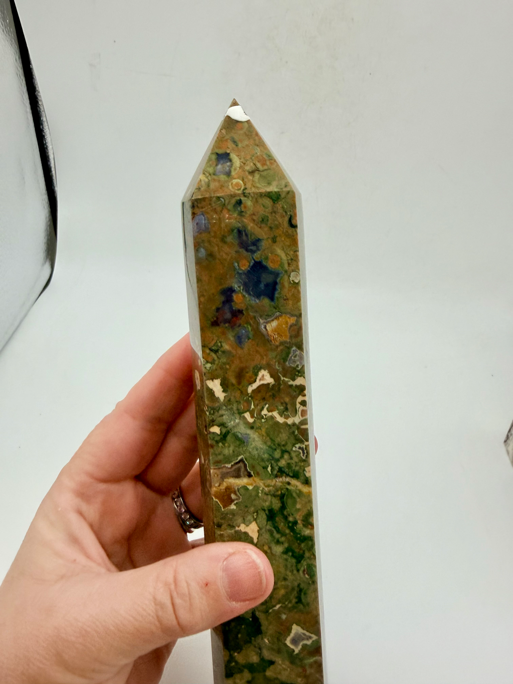 Rainforest Jasper Tower 24.5 cm high image 4
