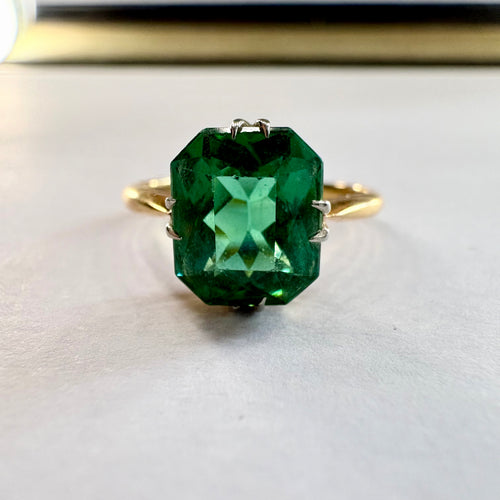 18ct yellow gold Tourmaline Ring L image 0