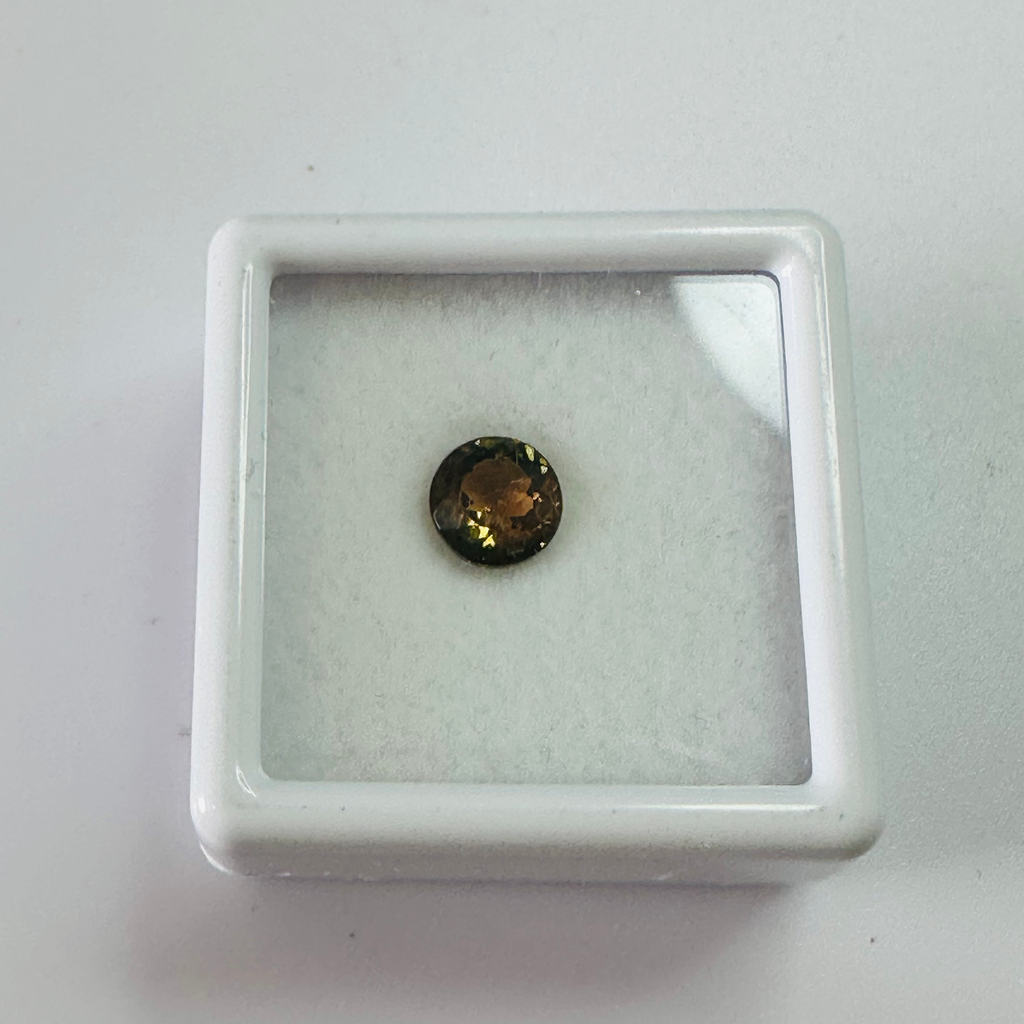 TOURMALINE BI COLOUR ROUND  6MM   0.92CTS image 1