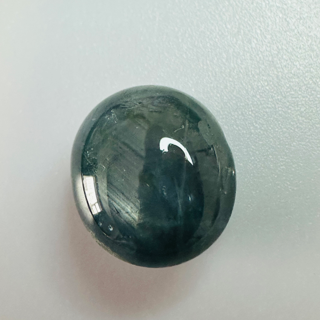 BLUE  STAR SAPPHIRE 10.4MMX9.2MM 6.61CTS image 2