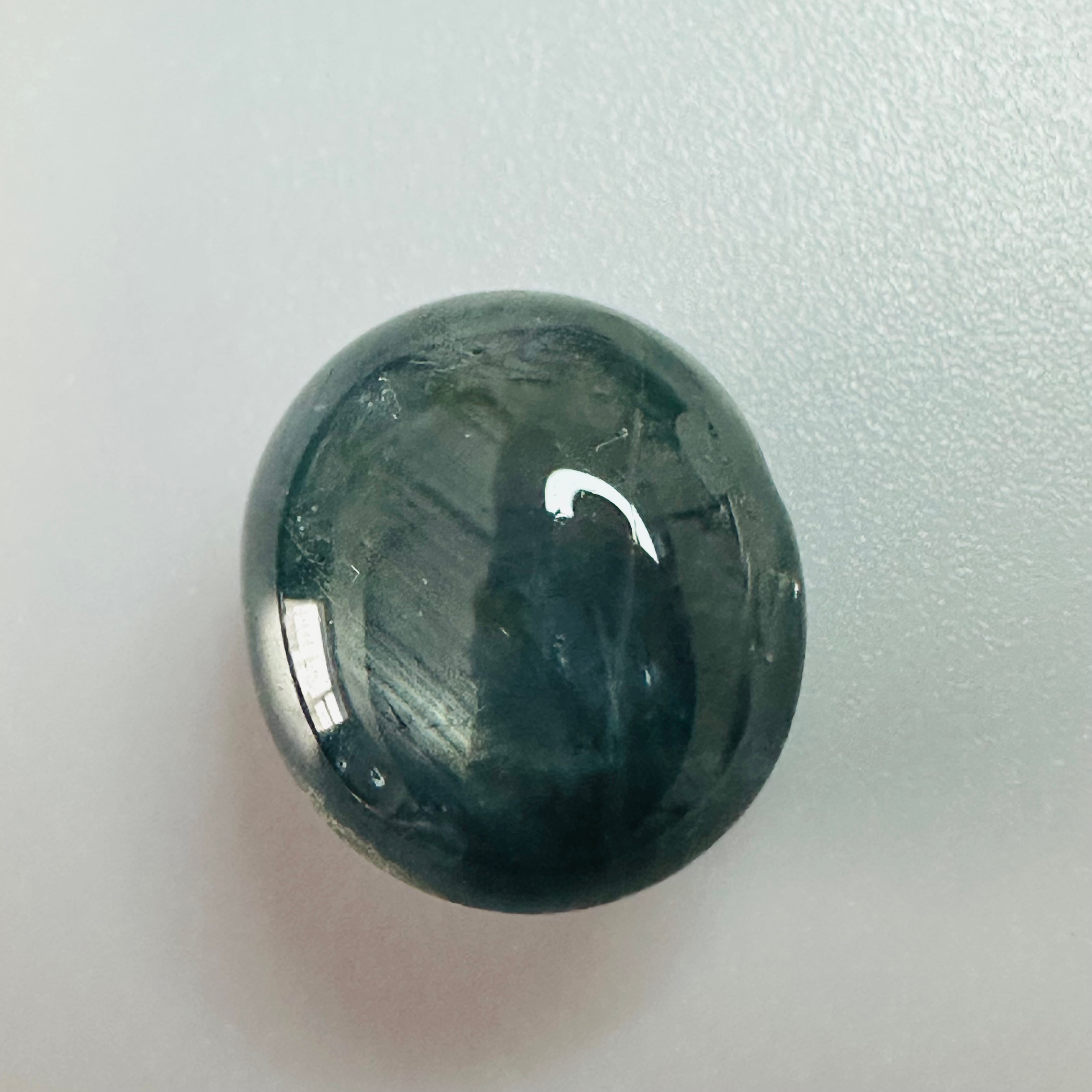 BLUE  STAR SAPPHIRE 10.4MMX9.2MM 6.61CTS image 2