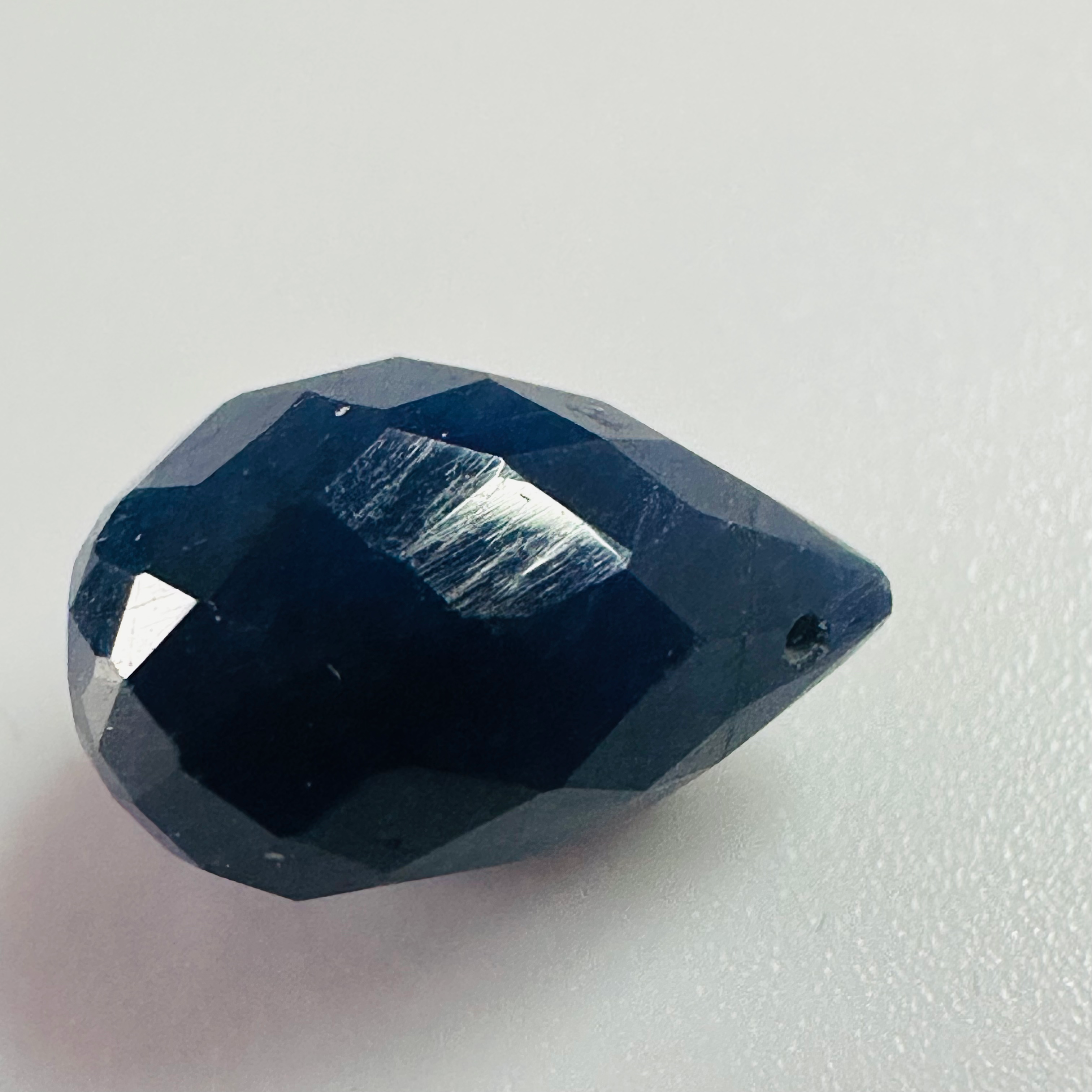 BLUE BRILOTTE SAPPHIRE 10MMX6.4MM 3.80CTS image 2