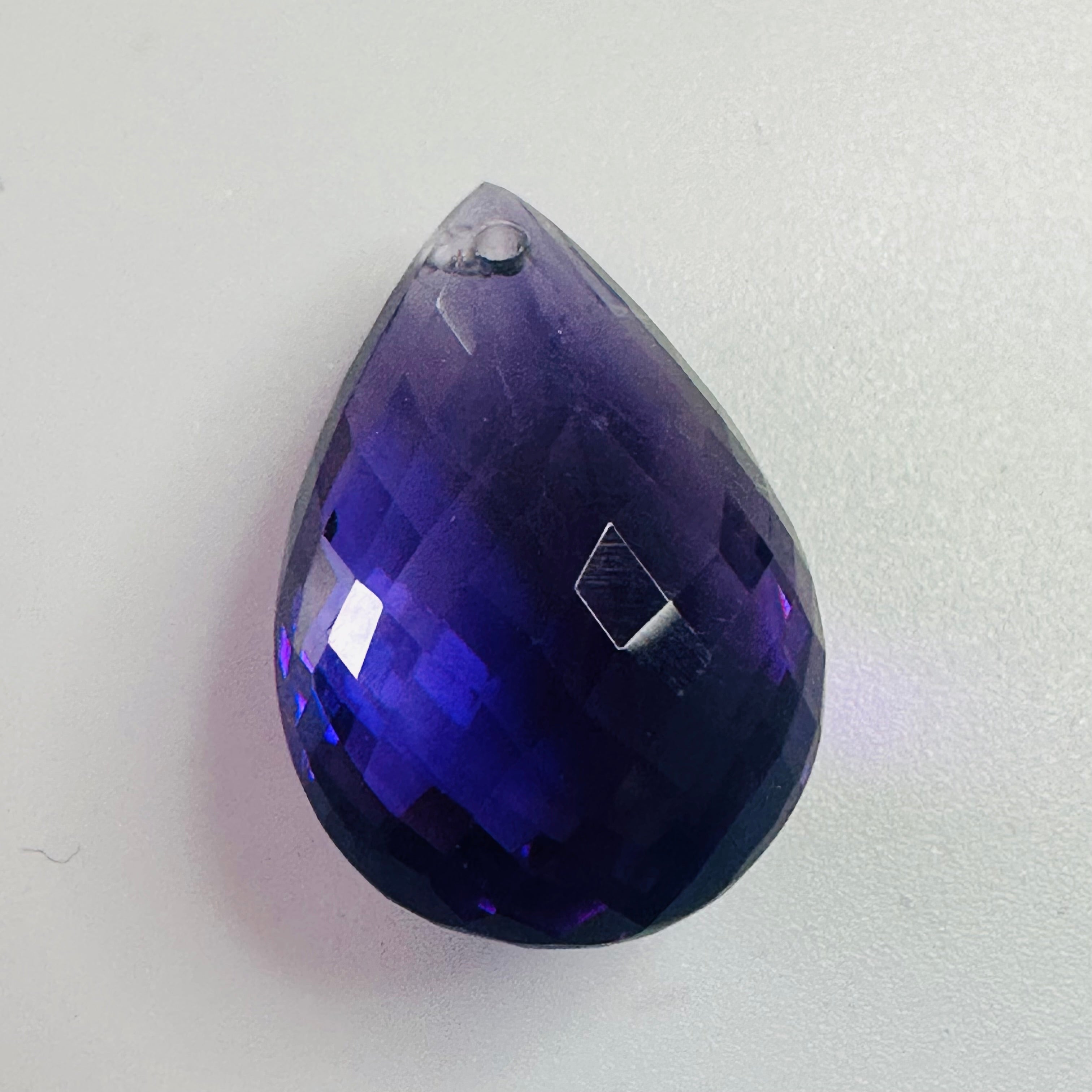 AMETHYST BRIOLETTE 22MMX14.7MM 19.99CTS image 0