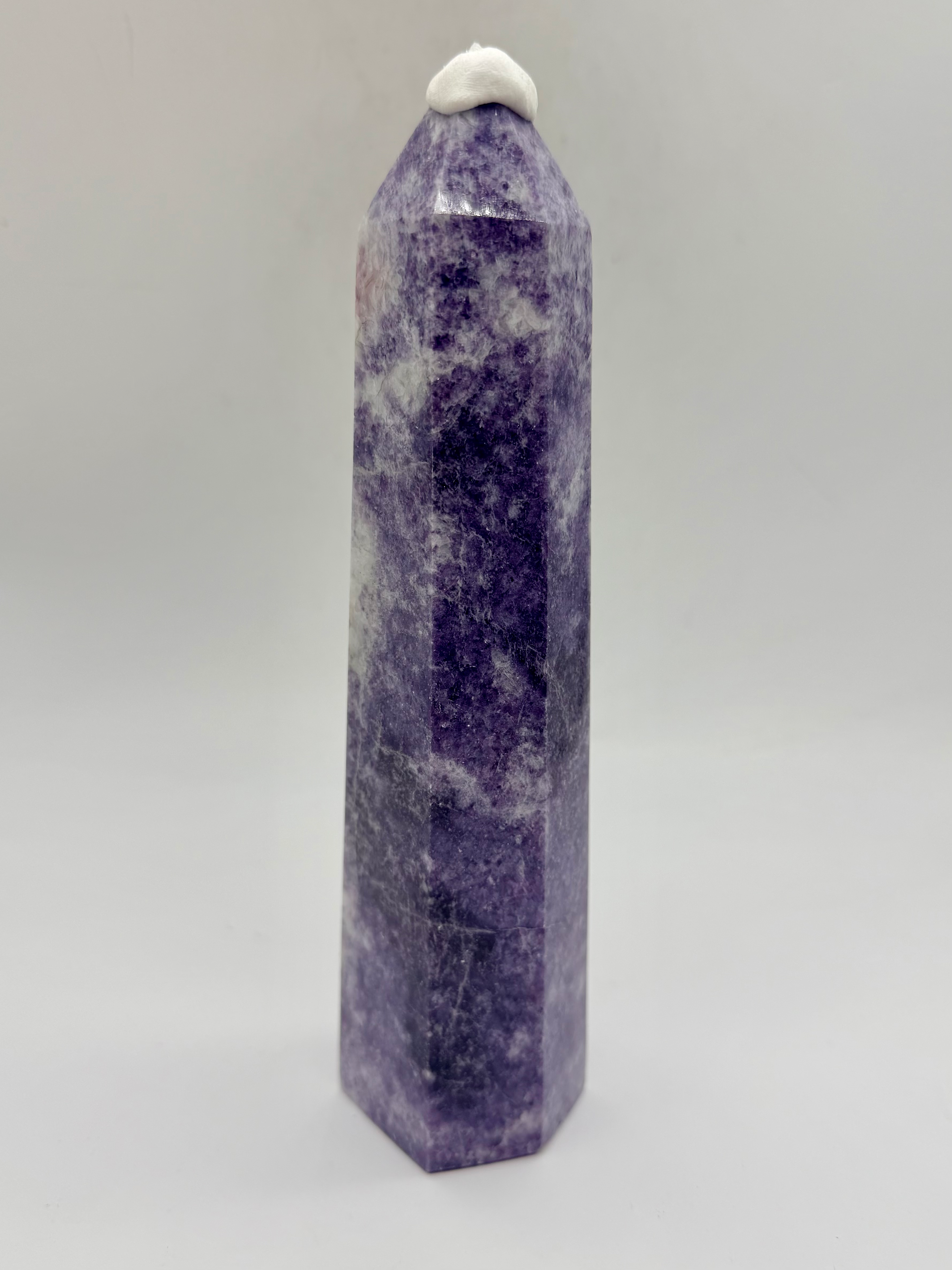 Lepidolite tower Large 21 cm 515g image 1
