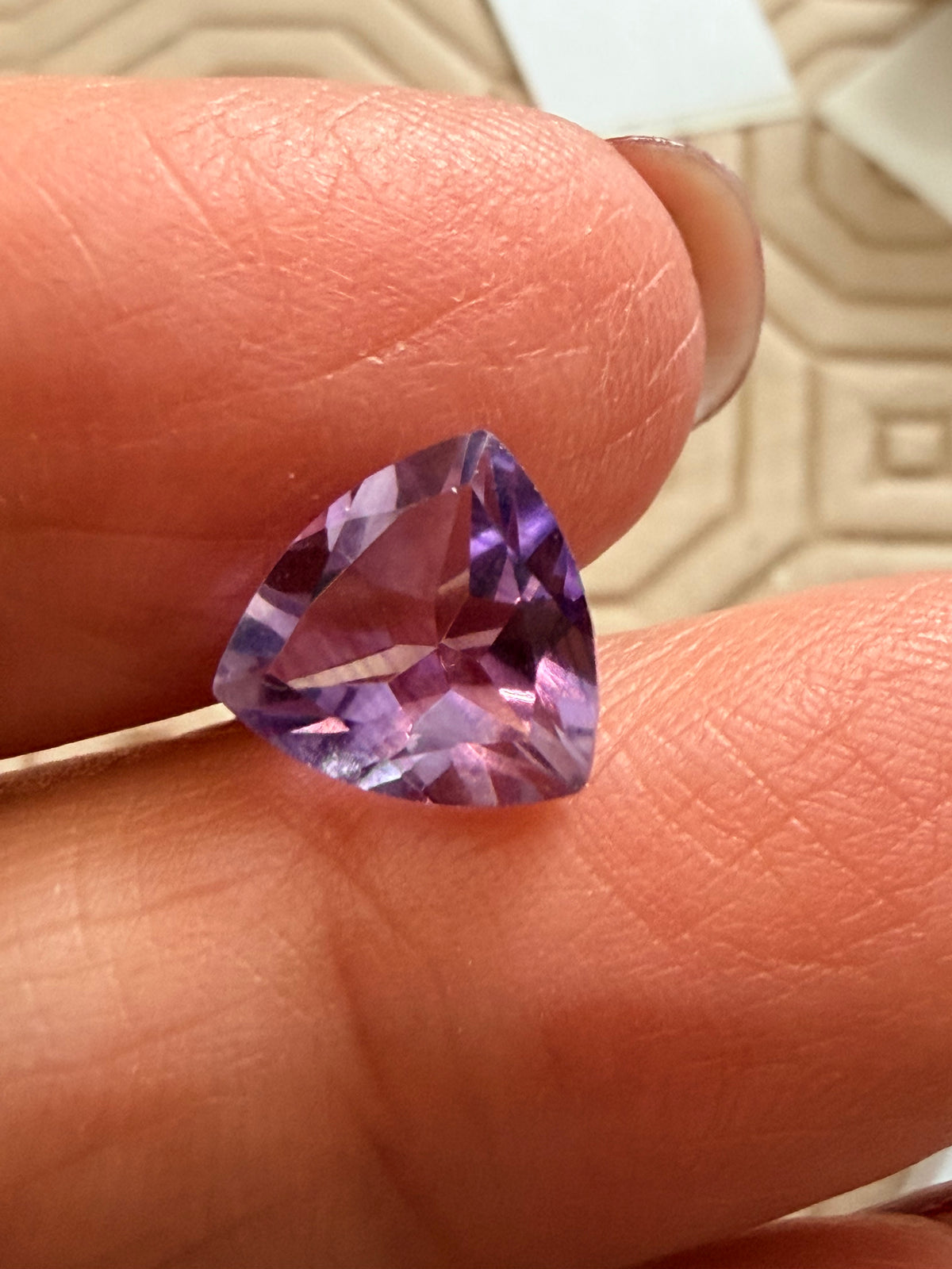 Amethyst Trillion 9mm 2.12ct