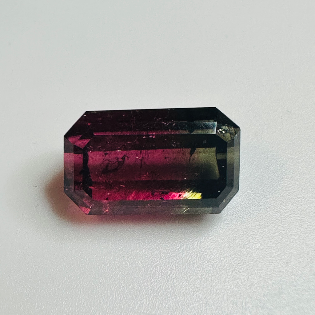 TOURMALINE WATERMELON 16MMX10MM  14.27CTS image 1