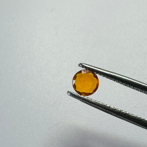 FIRE OPAL ROUND 4.5MM ROUND  0.19CTS image 1