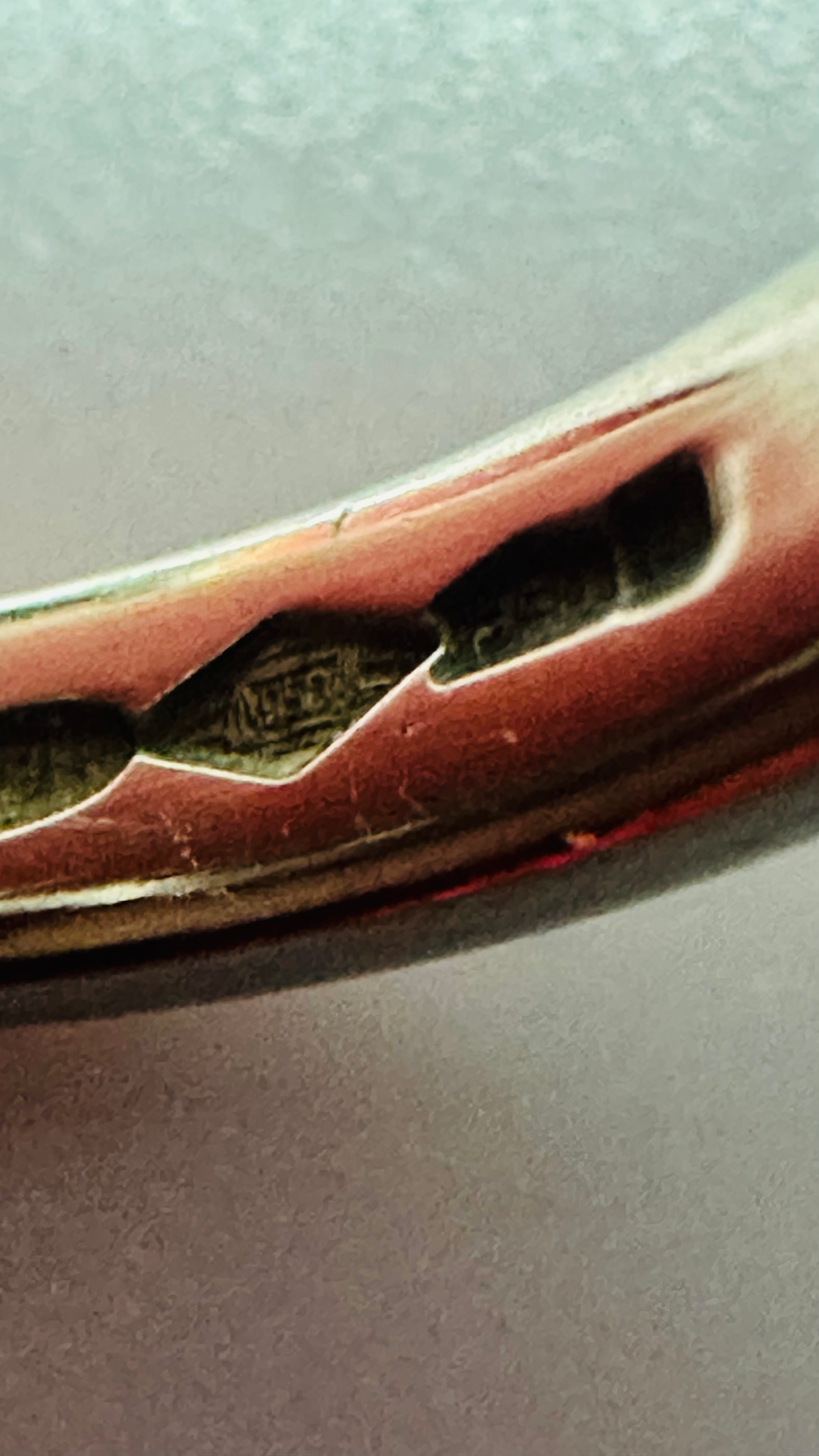 Platinum and Diamond ring 5mm approx 0.50cts size J1/2 image 4