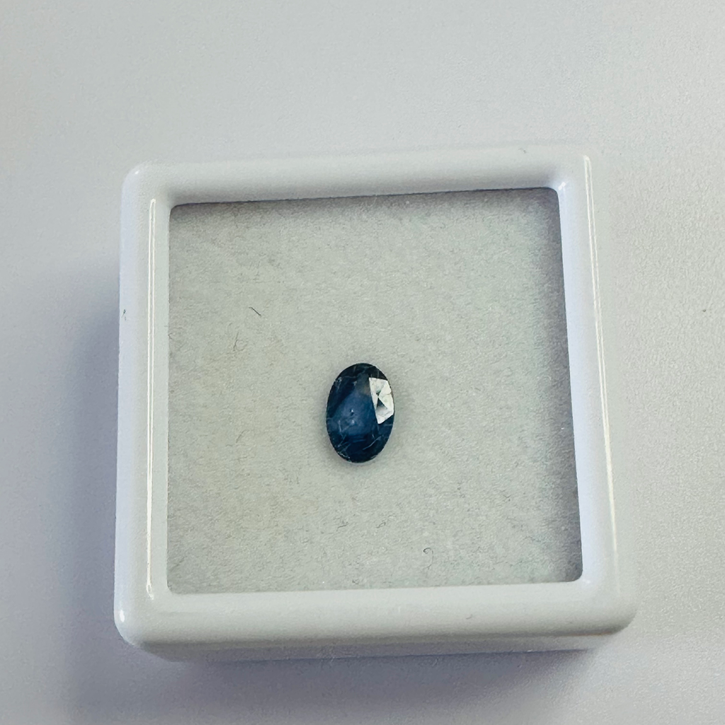 BLUE SAPPHIRE OVAL 5.8MM X  4MM 0.39CTS image 3