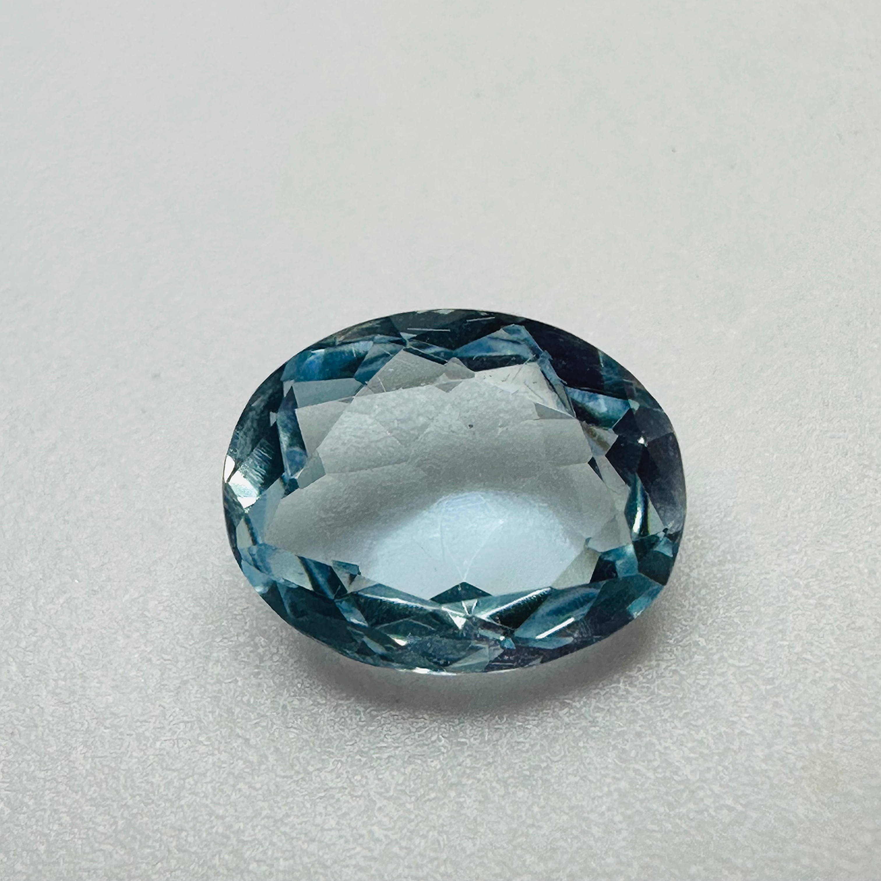 AQUAMARINE OVAL 9MMX7MM 1.66CTS image 0