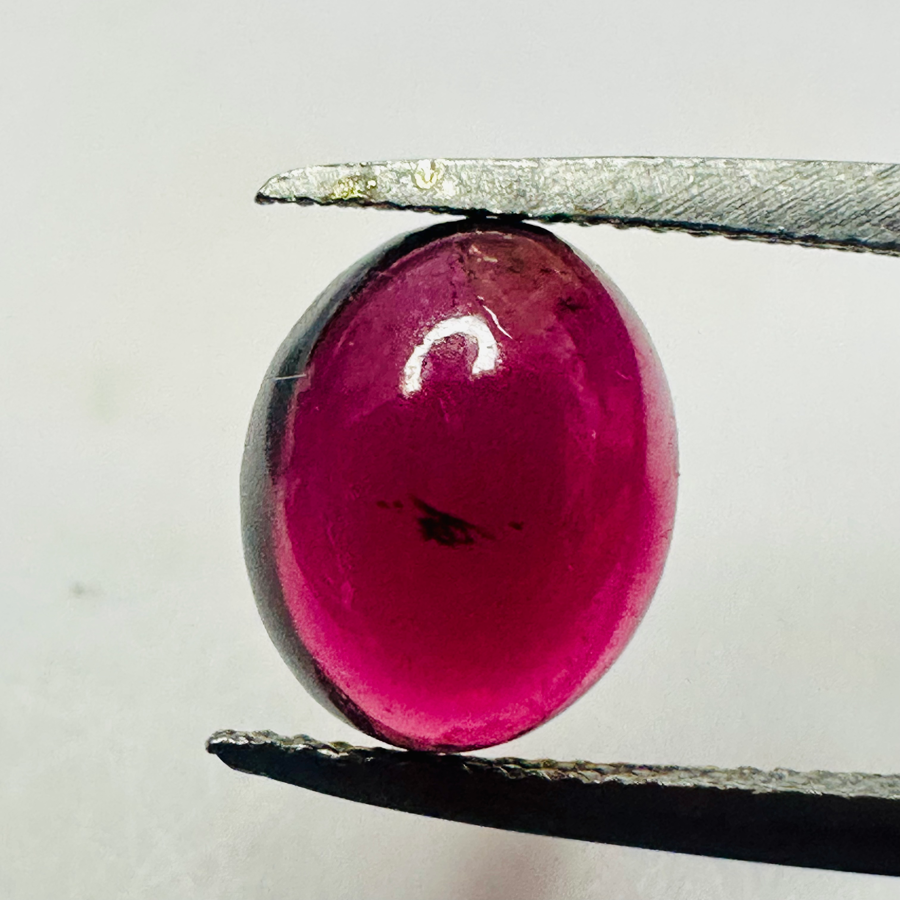 GARNET OVAL CAB  10MMX8MM 3.31CTS image 0