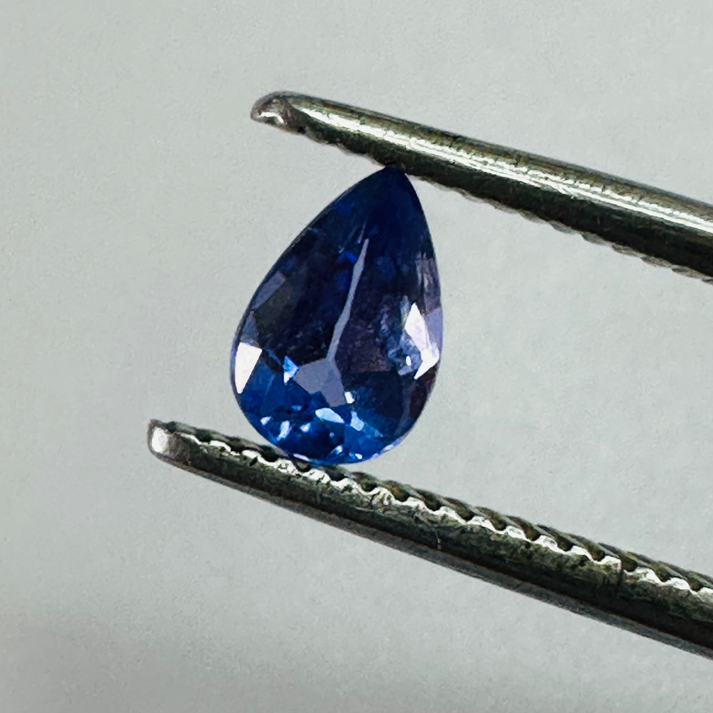 TANZANITE DROP 6MMX4MM  0.40CTS image 2