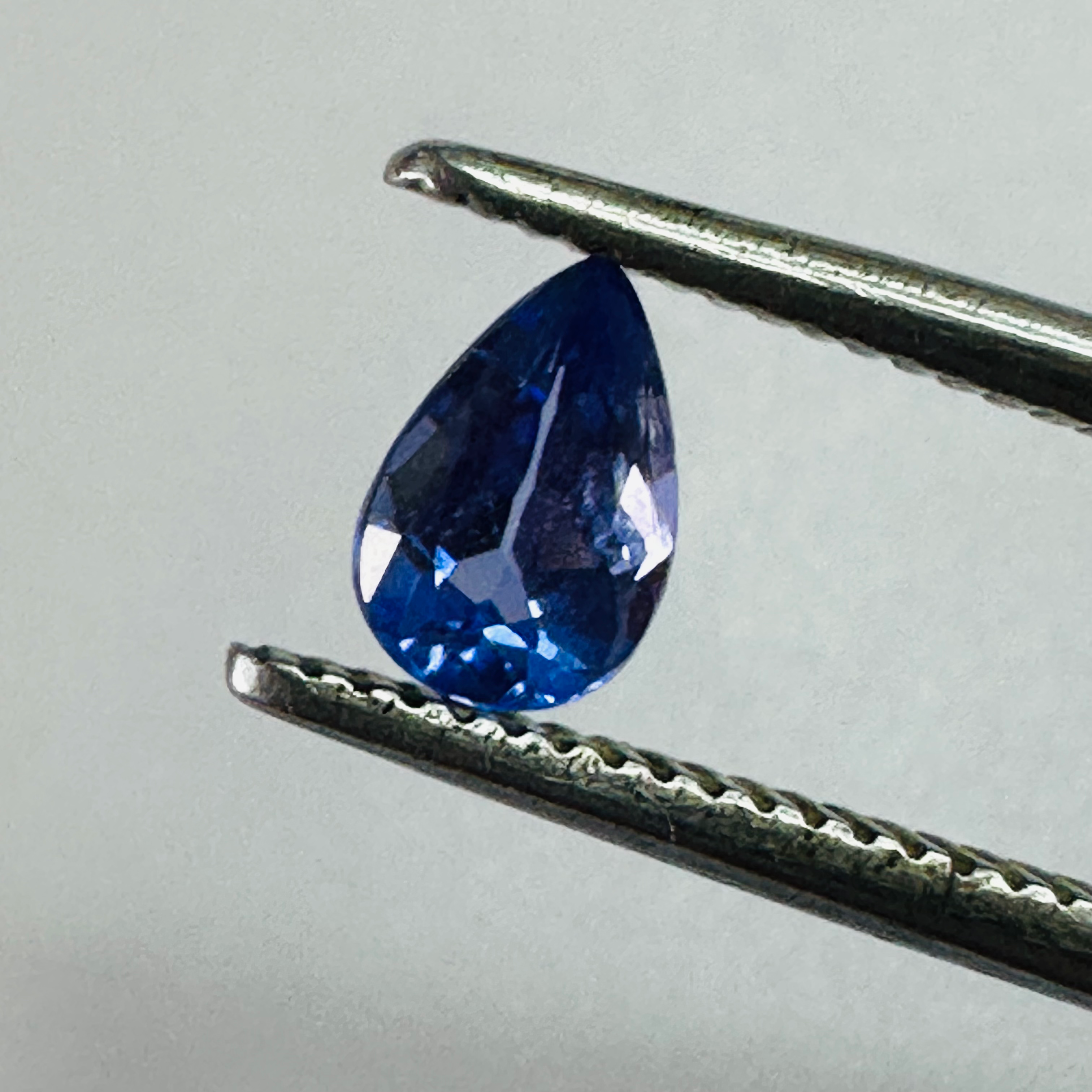 TANZANITE DROP 6MMX4MM  0.40CTS image 2