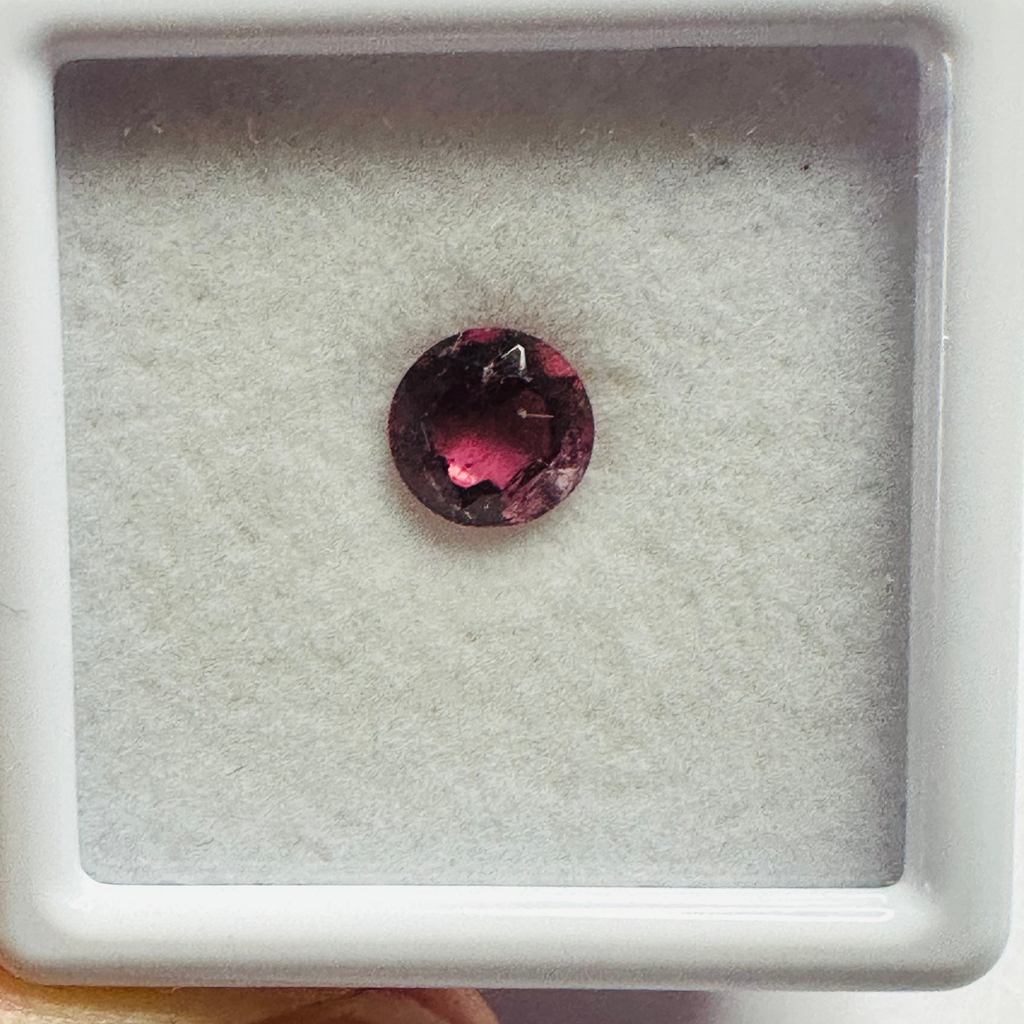 TOURMALINE PINK ROUND 5.7MM  0.76CTS image 2