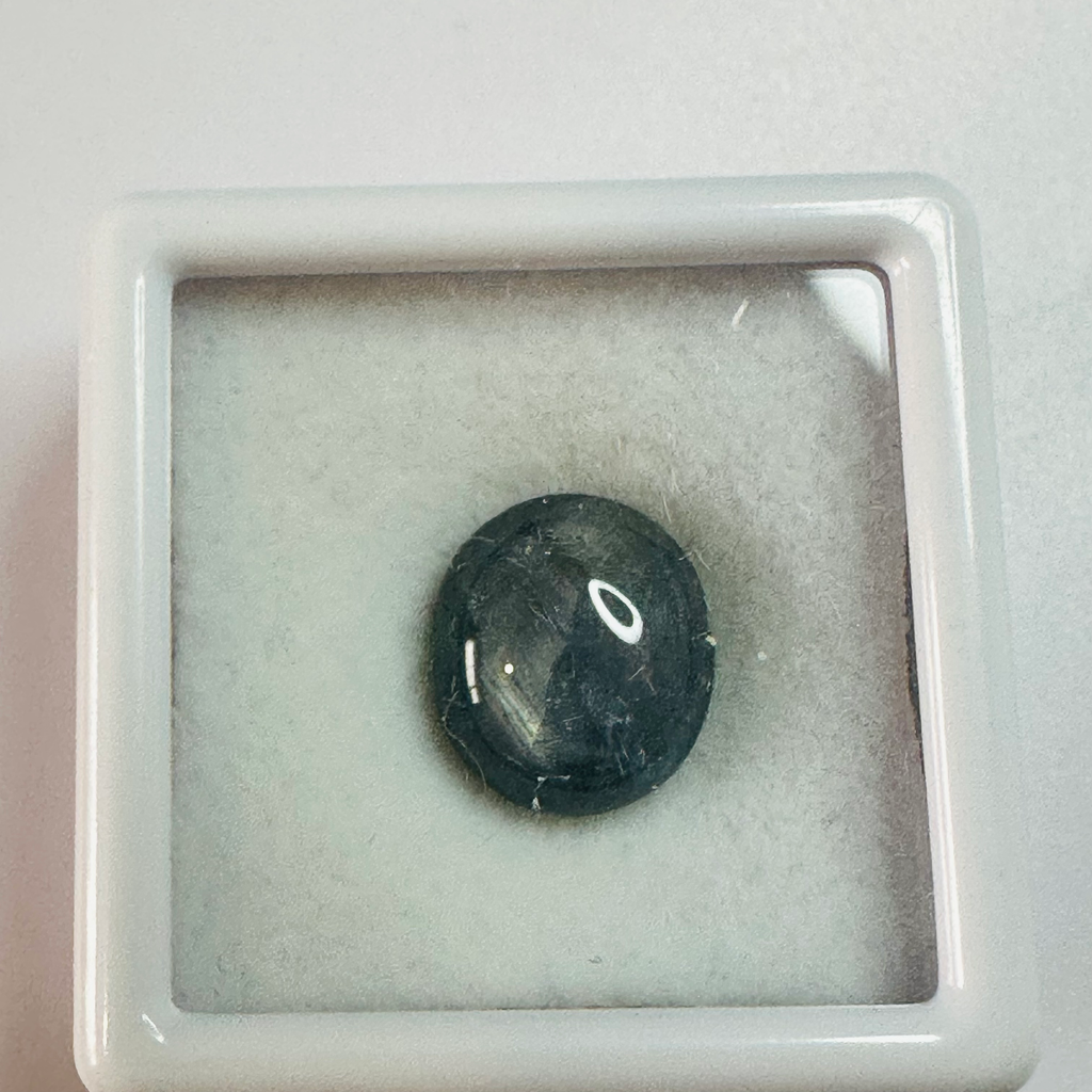 BLUE  STAR SAPPHIRE 10.4MMX9.2MM 6.61CTS image 3