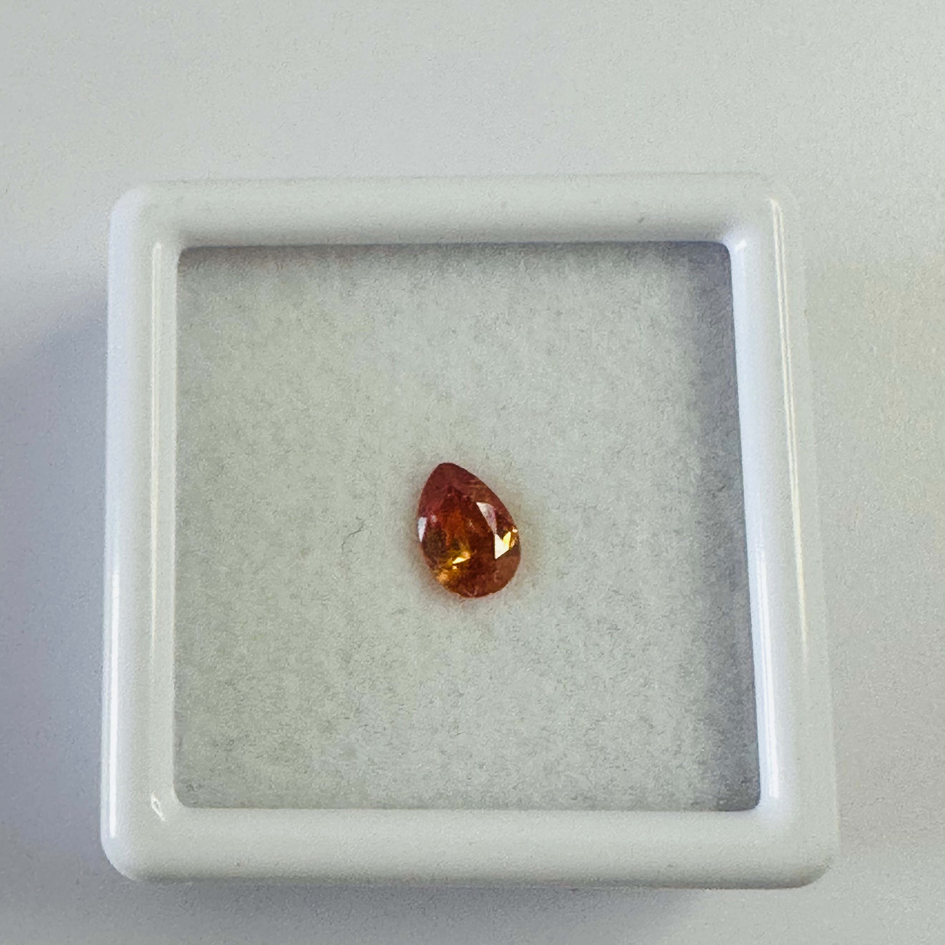 PADPARDSCHA  SAPPHIRE OVAL 5.6MM X  4MM 0.58CT image 1