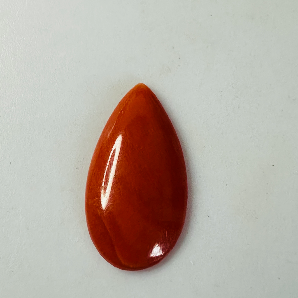 CORAL DROP 17MMX9MM  2.63CTS image 0