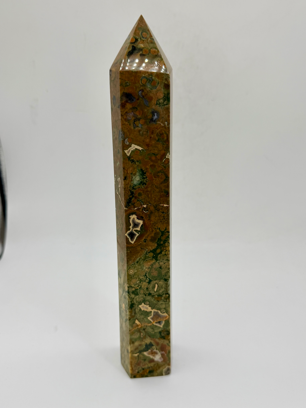 Rainforest Jasper Tower 24.5 cm high image 1