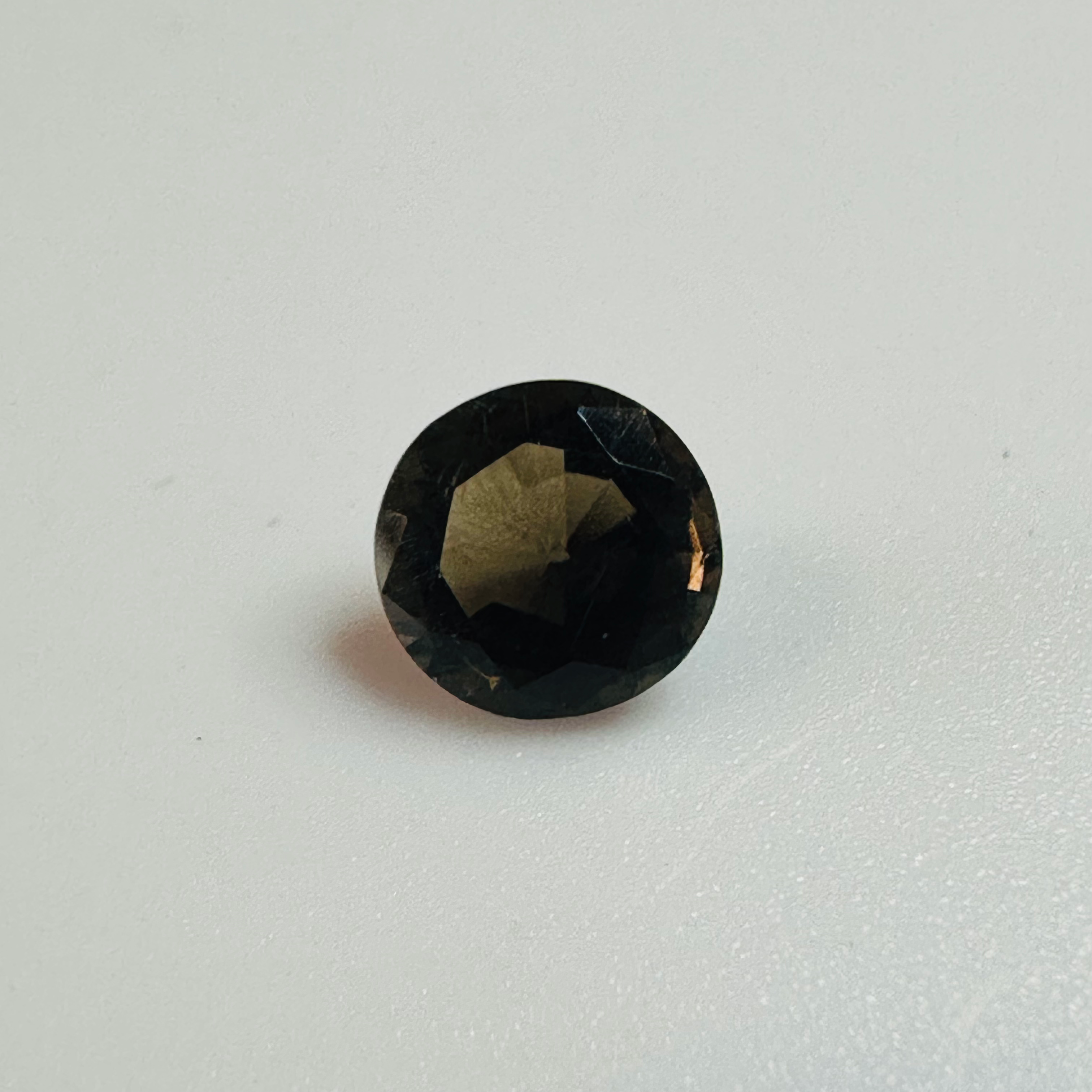 TOURMALINE BROWN ROUND 6.5MM  0.83CTS image 0