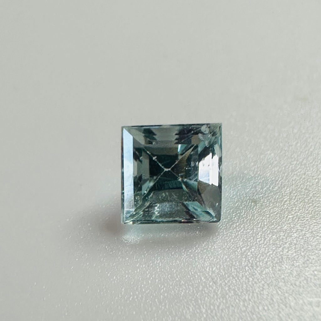 AQUAMARINE SQUARE  6MMX6MM 1.20CTS image 0