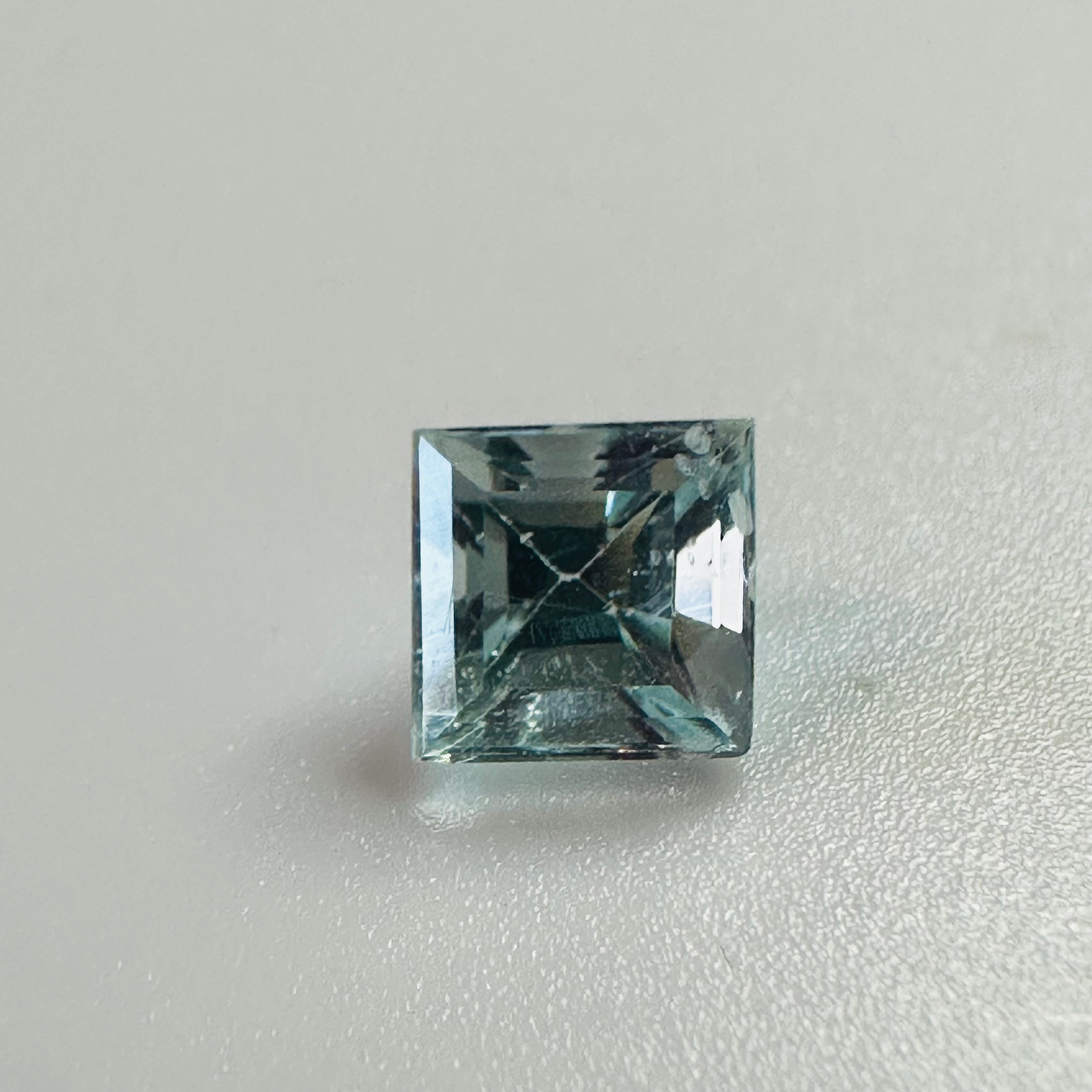 AQUAMARINE SQUARE  6MMX6MM 1.20CTS image 0