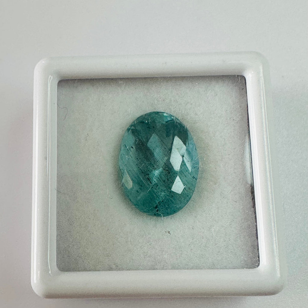 AQUAMARINE OVAL 13MMX9.6MM 4.76CTS