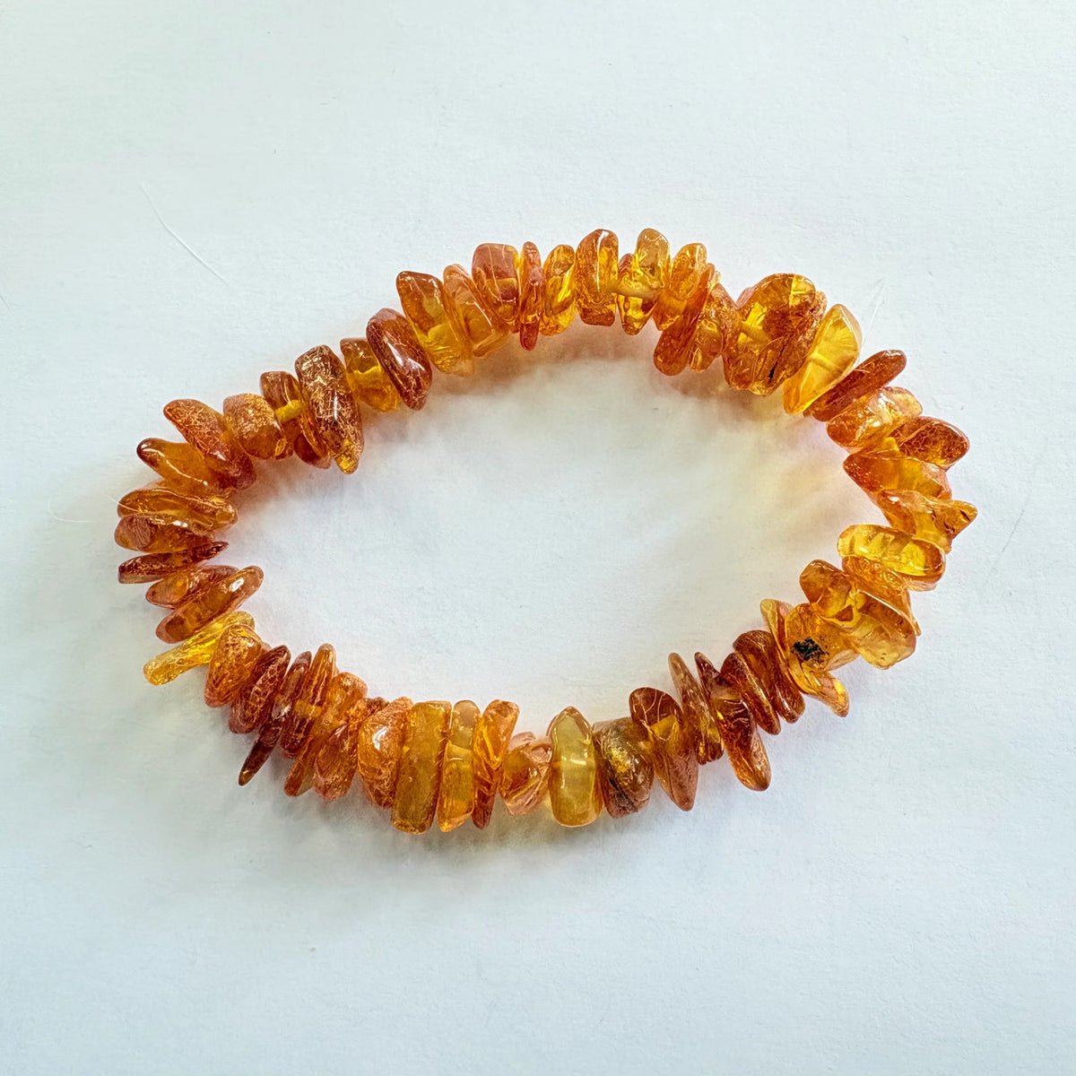 New Amber stretchy bracelet