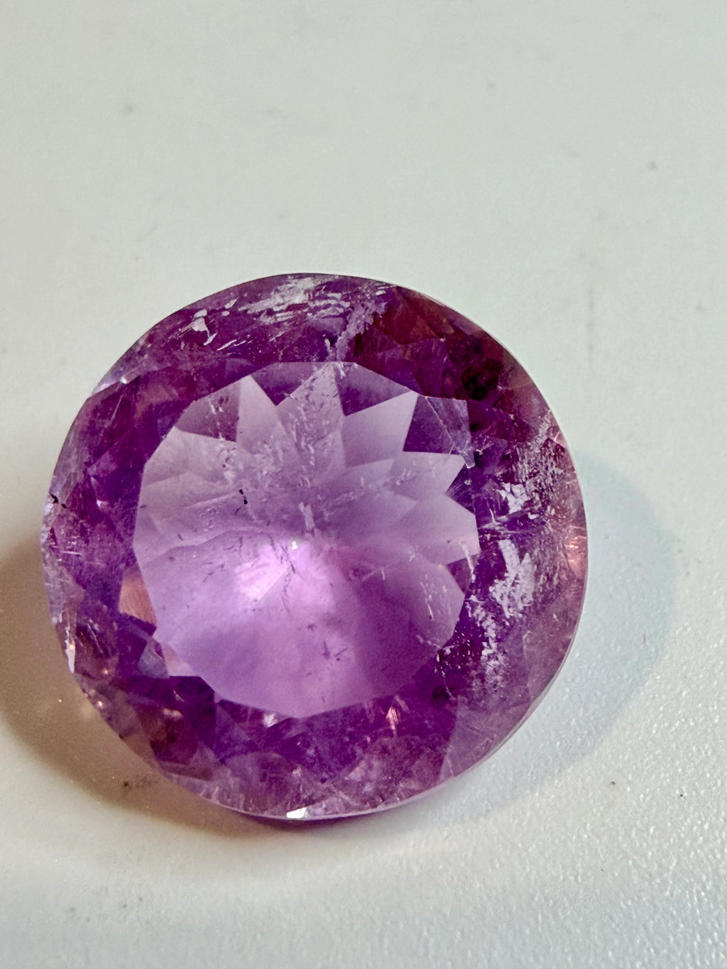 Natural Pink Kunzite | Round Cut | 17.5mm | 20.81cts | Included