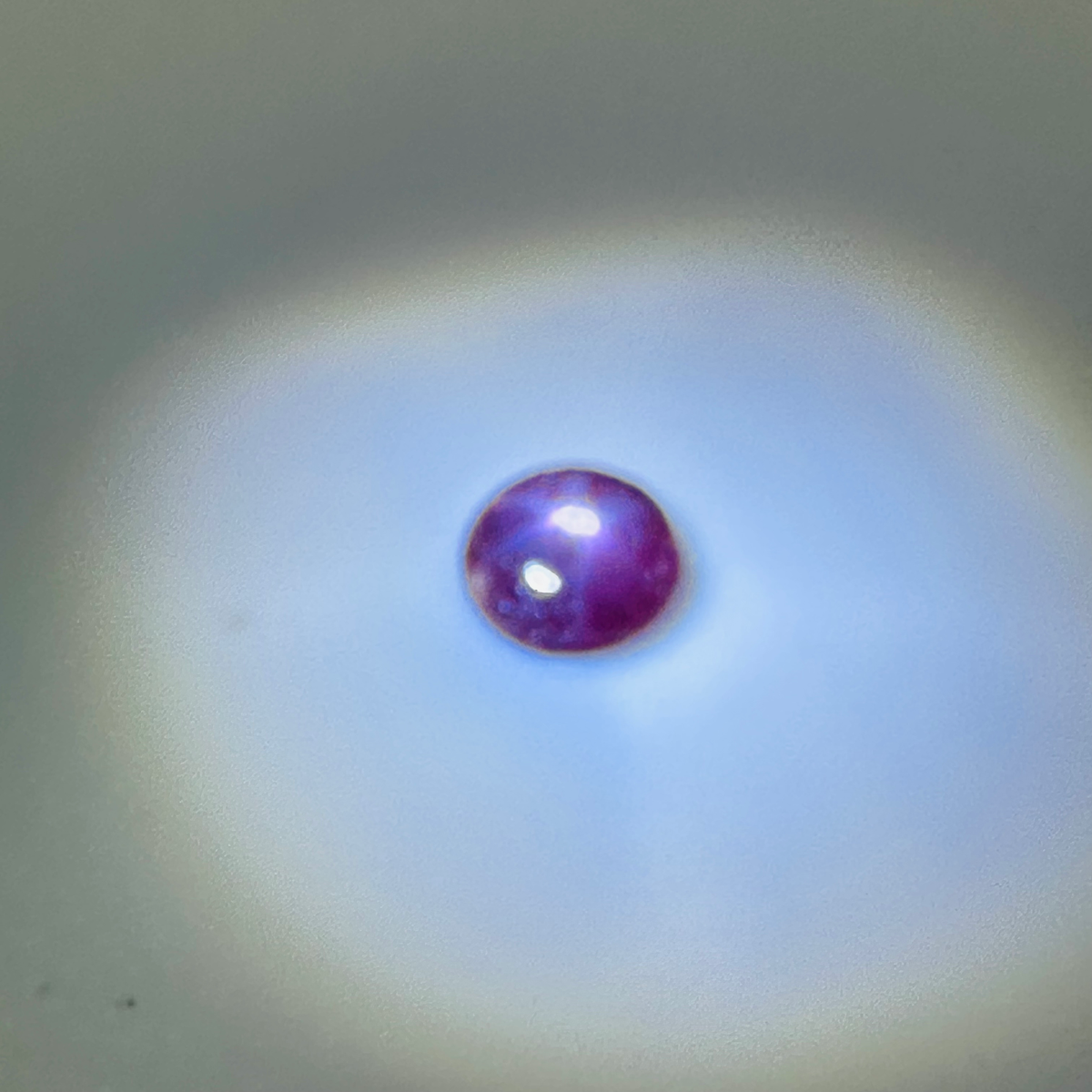 STAR RUBY ROUND 6.2MM  0.75CT