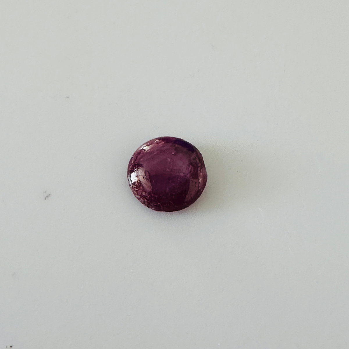 STAR RUBY ROUND 6.2MM  0.75CT