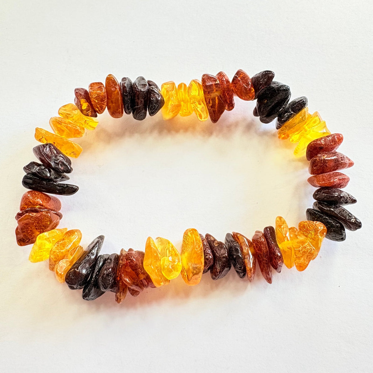 New Amber stretchy bracelet