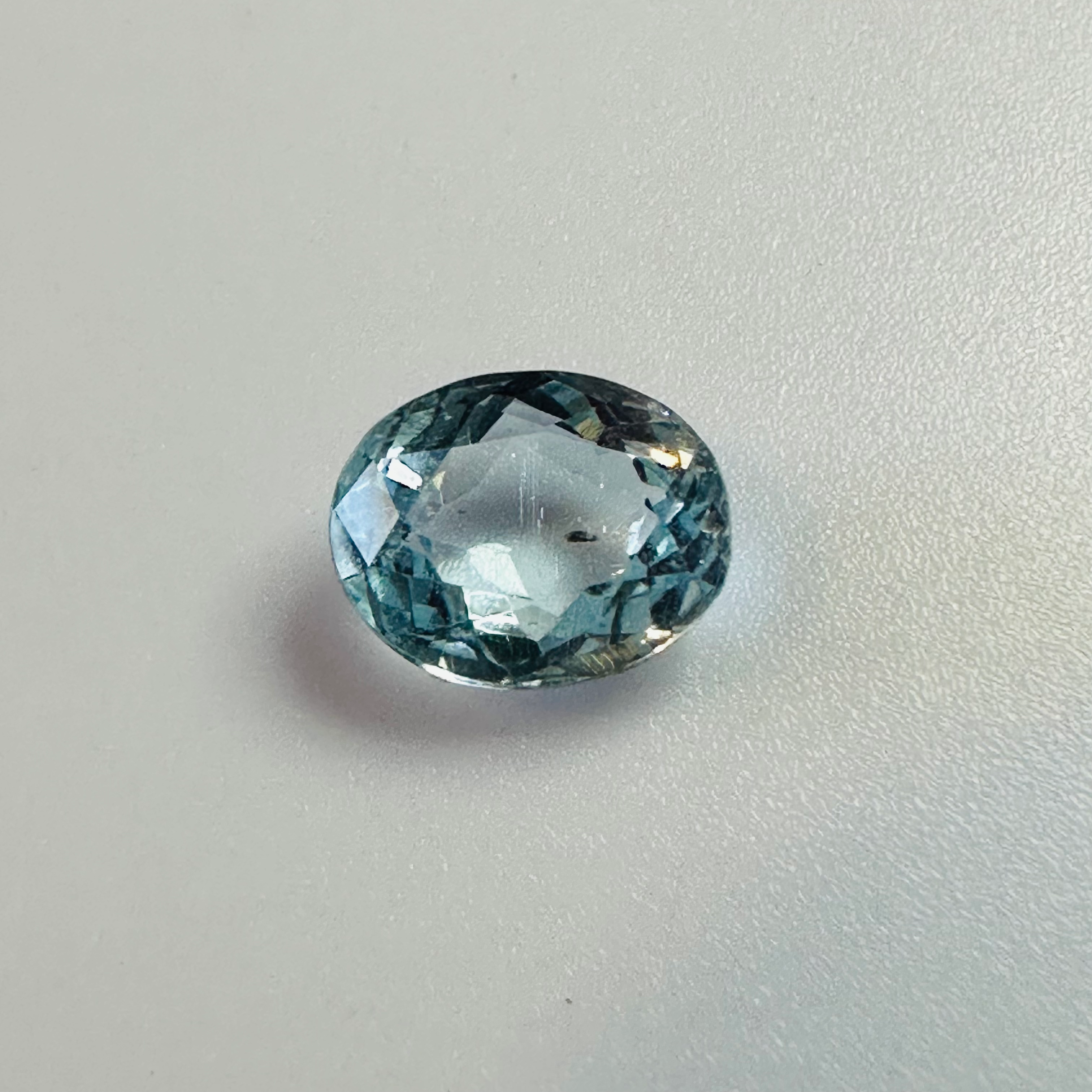 AQUAMARINE OVAL 9MMX7MM 1.81CTS image 1