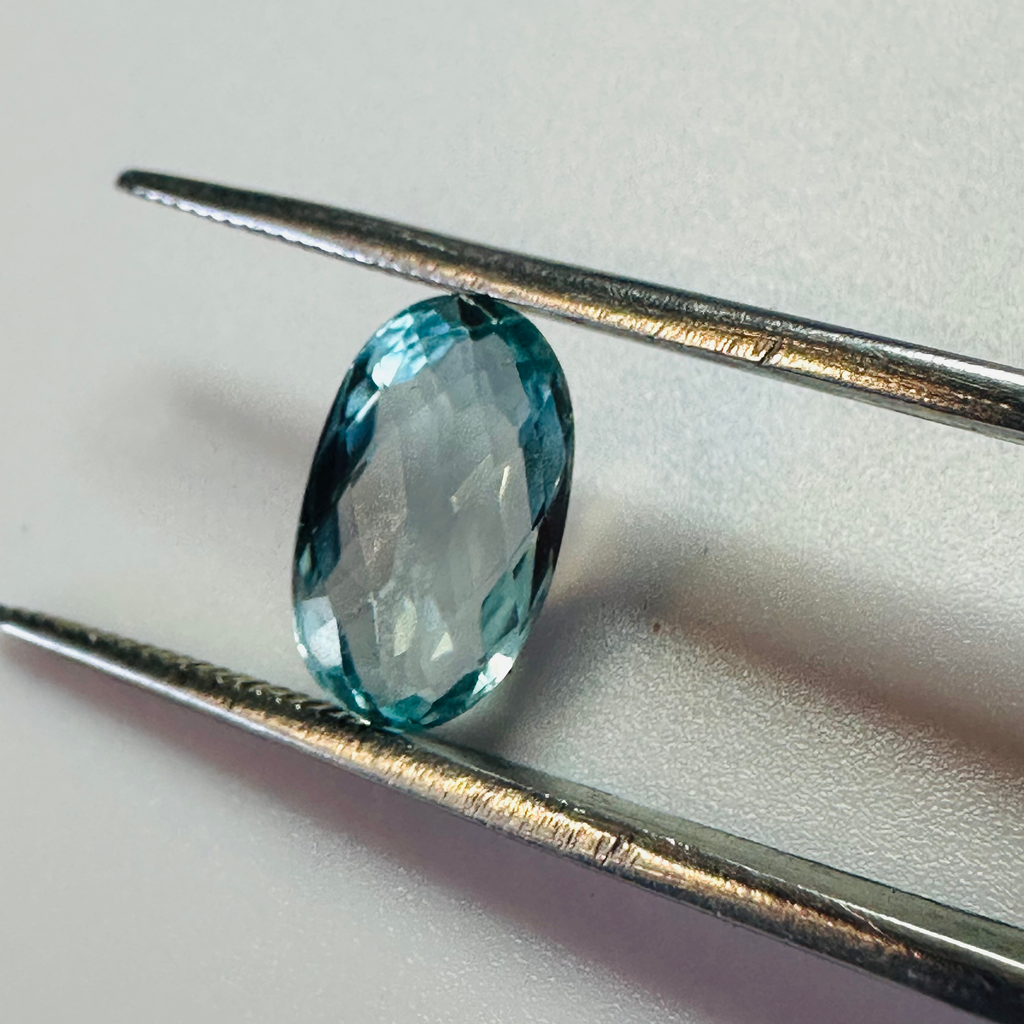 AQUAMARINE BRILLOTTE  11.6MMX6.8MM 2.35CTS image 2
