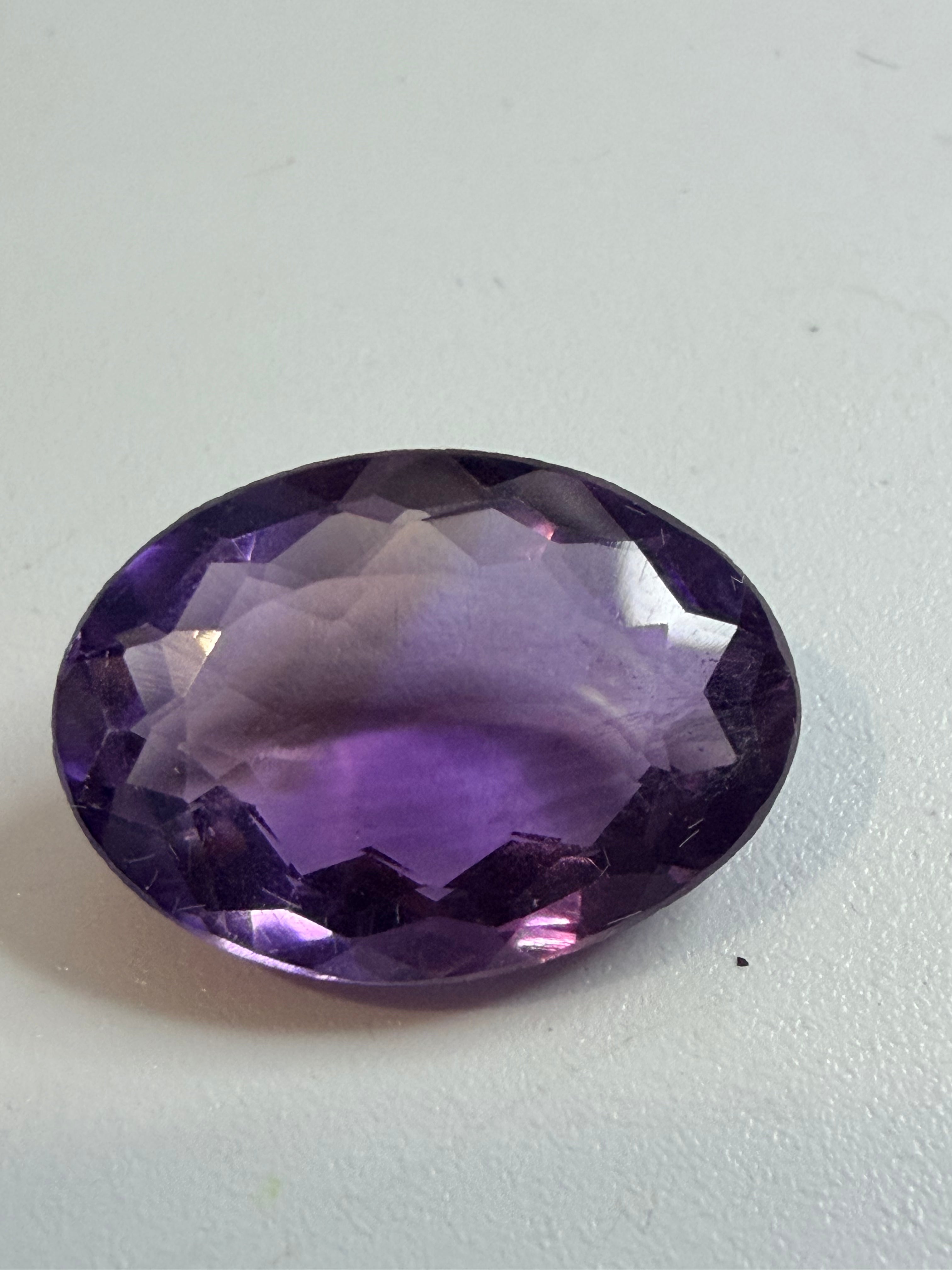 Natural Ametrine Oval 18.3x13mm 10.26ct