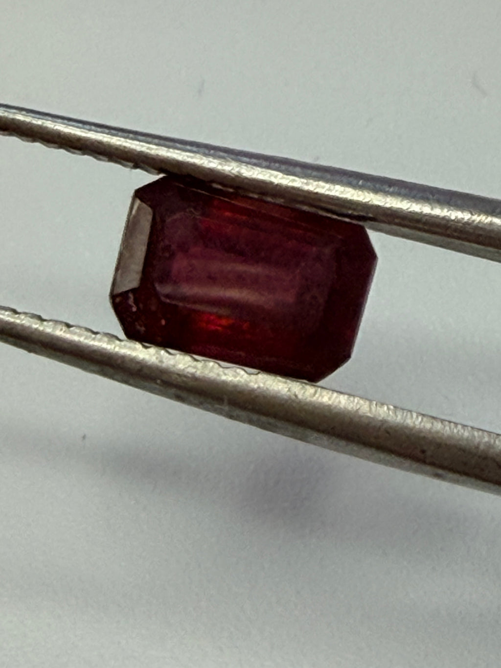Ken Harrington Cut Ruby  7.8mm x 5mm 1.76cts image 0