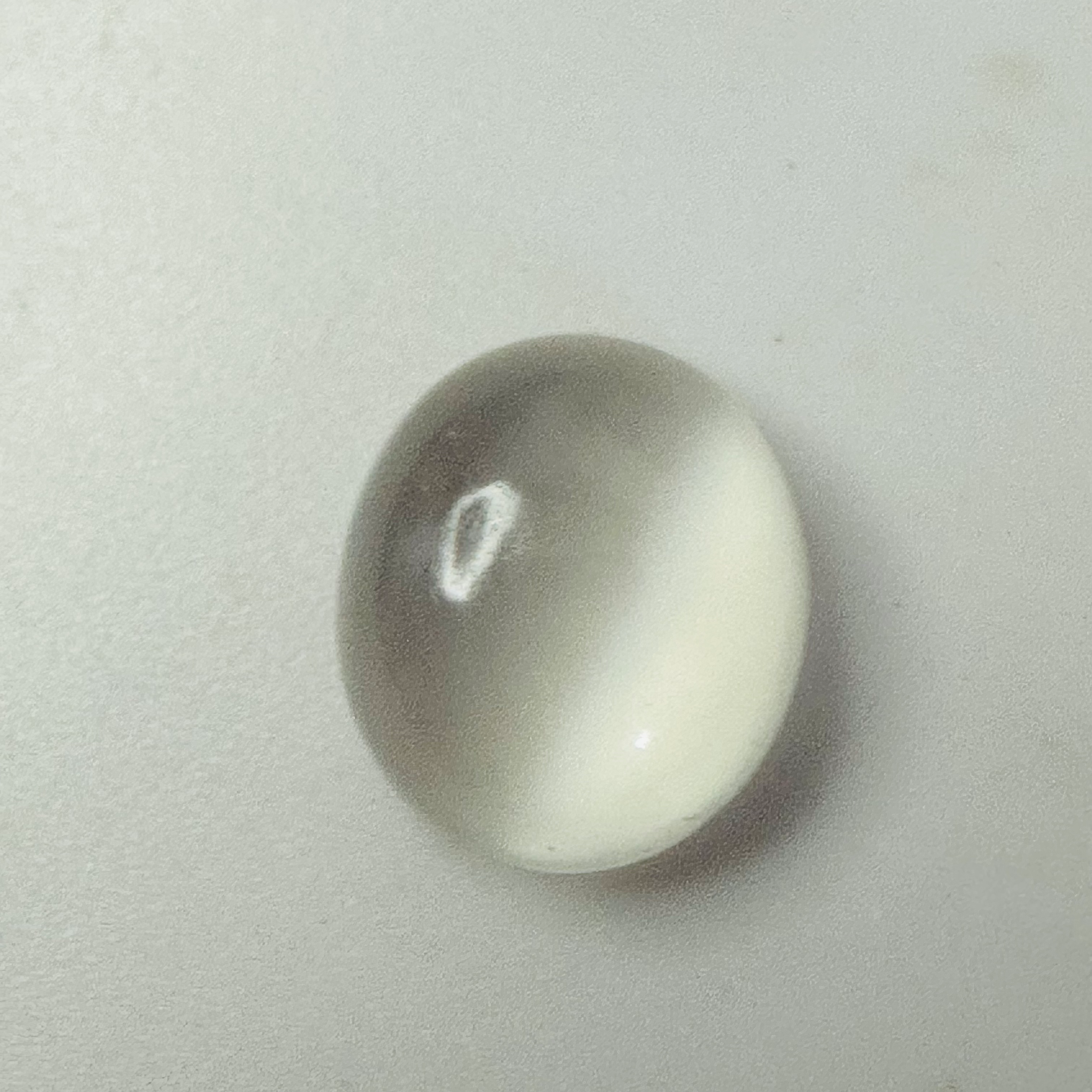Moonstone  white moon oval 13x11mm  5.76cts image 0
