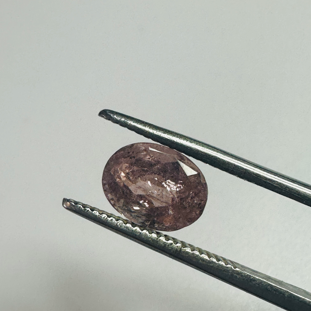 TOURMALINE PINK OVAL 7.8MM.X 6.1MM  1.64CTS image 2