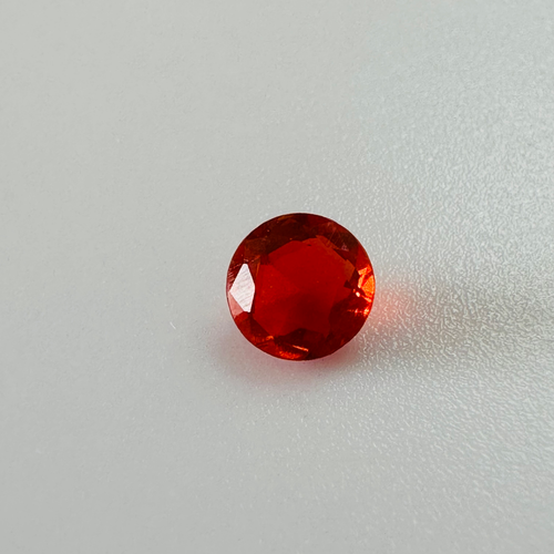 FIRE OPAL ROUND 4.8MM ROUND  0.26CTS image 0