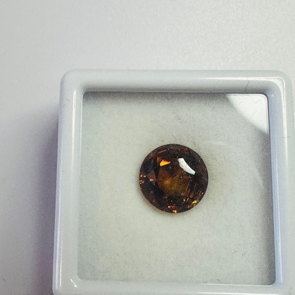 CITRINE ROUND  8.6MM. 2.40CTS image 3