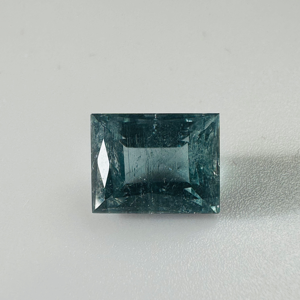 TOURMALINE BLUE TRAP CUT 8MM.X 6MM   2.02CTS image 7