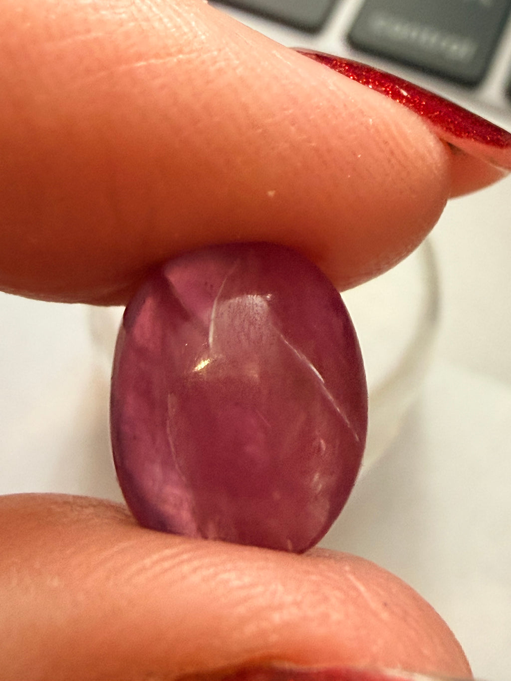 Ruby Cabochon 12.8 × 10.2mm 8.68ct